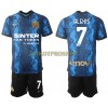 Original Trikotsatz Inter Mailand Alexis Sanchez 7 Heimtrikot 2021-22 Für Kinder